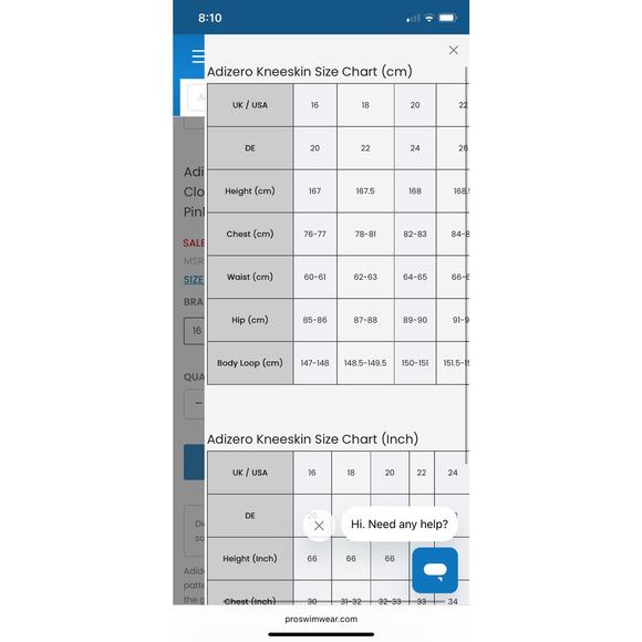 Adidas Red Vortex Back Infinitex Swimsuit Sz 28 - Picture 6 of 7